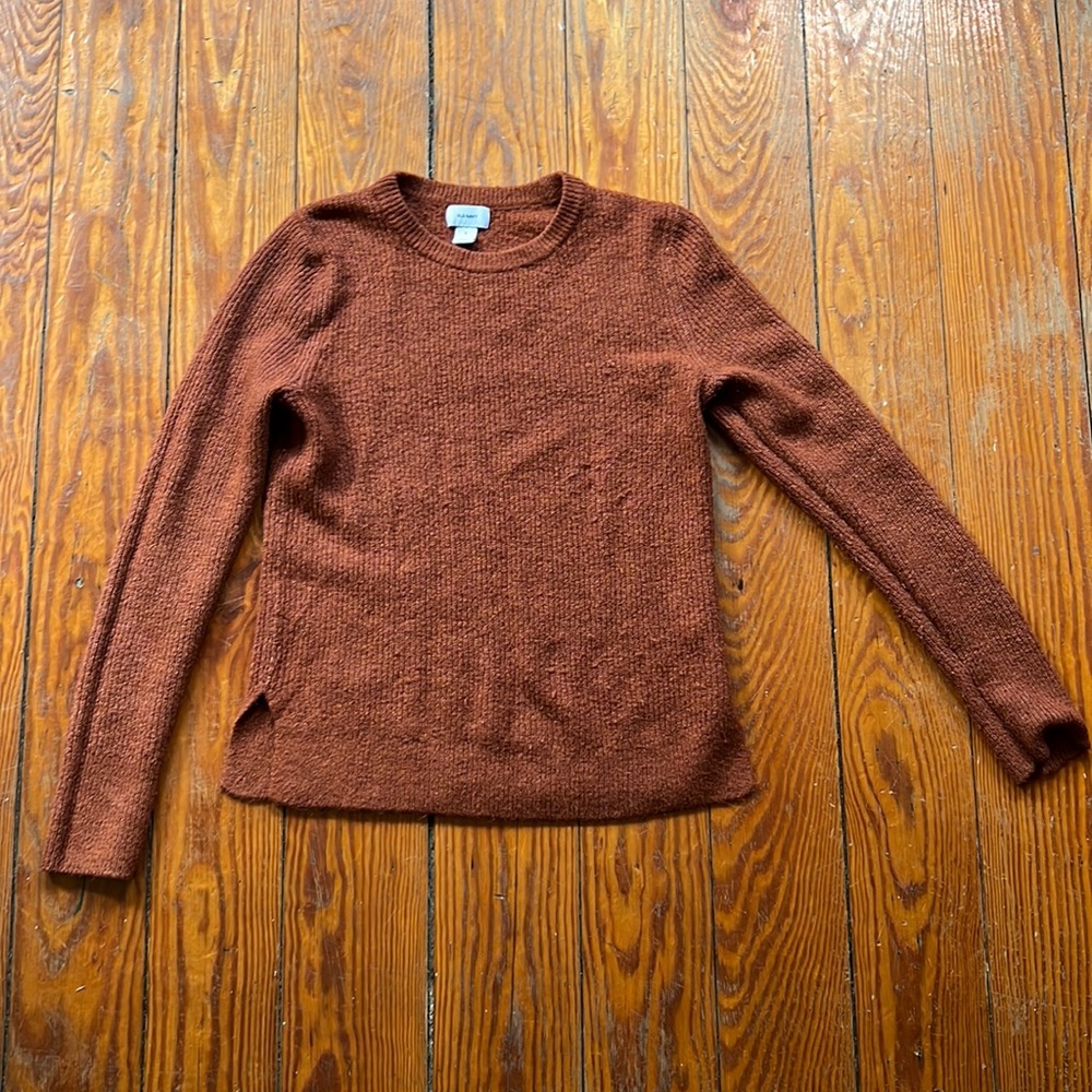 Old Navy Burnt Orange Sweater